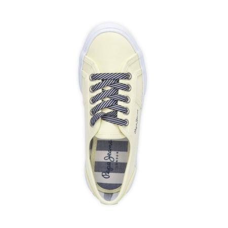 Детские кеды Pepe Jeans London BAKER BASIC GIRLS PGS30335, желтые Детские кеды Pepe Jeans London BAKER BASIC GIRLS PGS30335, желтые