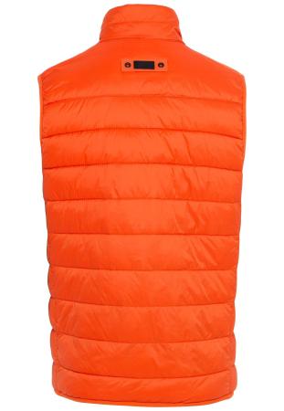Мужской жилет Camel Active waistcoat 460200-6E52, оранжевый Мужской жилет Camel Active waistcoat 460200-6E52, оранжевый