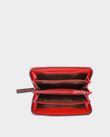 Кошелек Braun Buffel CAPRI Zip Around Wallet L 18CS 44555, красный Кошелек Braun Buffel CAPRI Zip Around Wallet L 18CS 44555, красный