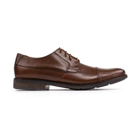 Мужские дерби Clarks Becken Cap 26123138, коньячные