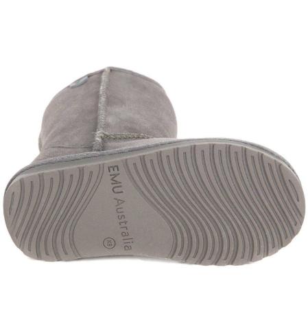 Детские угги EMU Australia Wallaby Lo K10102, серые