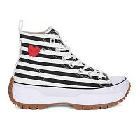 KAYA MID FLY B51-3712-01 - Женские высокие кеды British Knights, белые KAYA MID FLY B51-3712-01 - Женские высокие кеды British Knights, белые