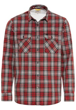 Мужская рубашка Camel Active Longsleeve shirt 409131-2S51, красная