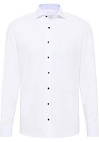 РУБАШКА 1307-00-X15V - Мужская рубашка ETERNA, белая