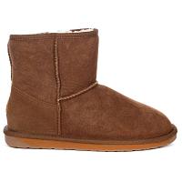 Stinger Mini W10003 - Женские полусапоги из овчины (угги) EMU Australia, коричневые Stinger Mini W10003 - Женские полусапоги из овчины (угги) EMU Australia, коричневые