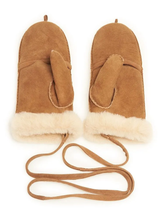 Женские варежки EMU Australia Montana Mittens W7019, коричневые