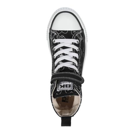 Детские высокие кеды British Knights KAYA MID B50-3724C-06, черные