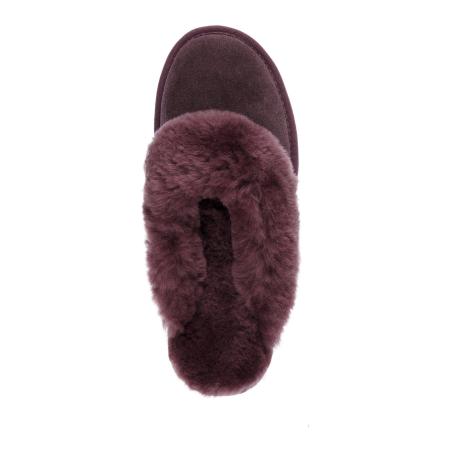 Женские тапочки EMU Australia Jolie W10015, бордовые