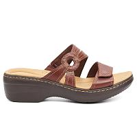 Merliah Coral 26164962 - Женские сланцы Clarks, коричневые Merliah Coral 26164962 - Женские сланцы Clarks, коричневые