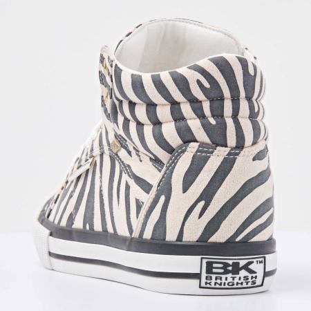 Женские высокие кеды British Knights DEE B48-3710-13, принт