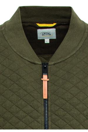 Мужской бомбер Camel Active Bomber 409425-8W21, оливковый