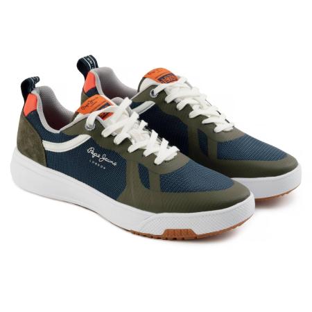 Мужские кеды Pepe Jeans London SLATE MESH PMS30525, зеленые