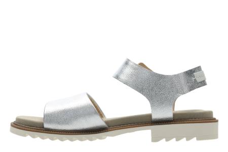 Женские сандалии Clarks Ferni Fame 26142787, серебряные