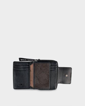 Кошелек Braun Buffel CAPRI Zip Wallet M 8CS 44554, черный