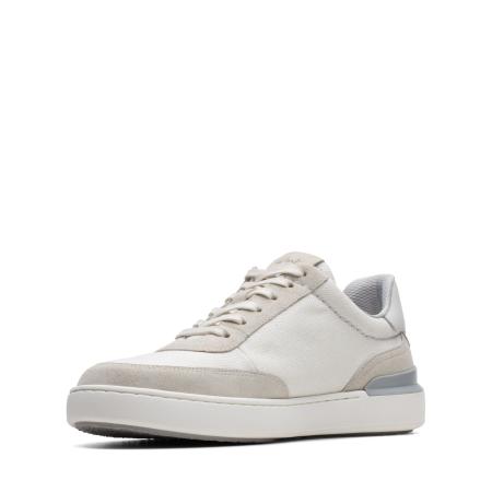 Мужские кеды Clarks Clarks CourtLite Tor 26170209, белые Мужские кеды Clarks Clarks CourtLite Tor 26170209, белые