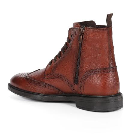 Мужские высокие ботинки Clarks BC3801-180, коньячные