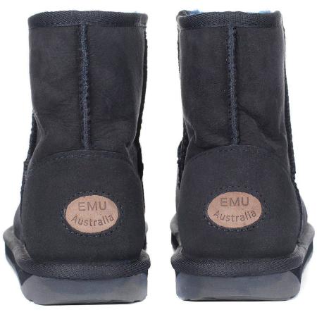 Женские полусапоги из овчины (угги) EMU Australia Stinger Mini W10003, синие