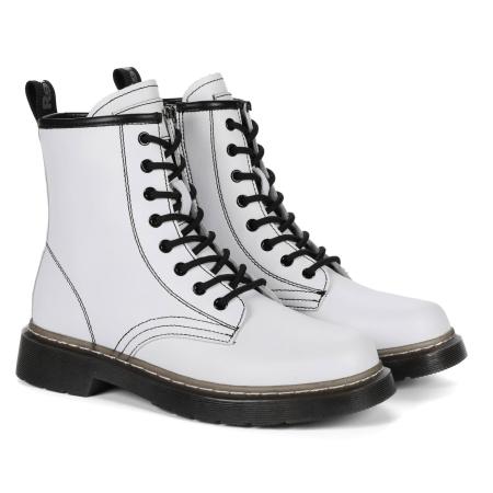 Женские высокие ботинки REFRESH PU LADIES ANKLE BOOTS 170313, белые Женские высокие ботинки REFRESH PU LADIES ANKLE BOOTS 170313, белые