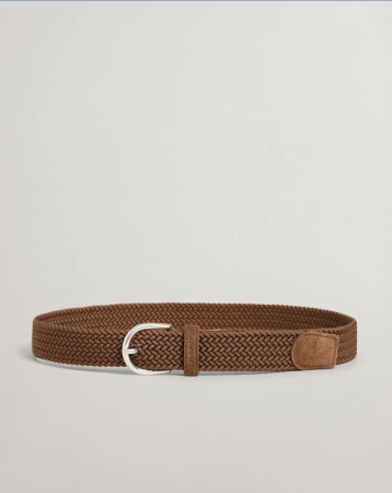 Женский ремень Gant ELASTIC BRAID BELT 4940141, коричневый