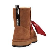 Sheepskin Fashion Sharky Mini Bandana W13199 - Женские полусапоги из овчины (угги) EMU Australia, коричневые Sheepskin Fashion Sharky Mini Bandana W13199 - Женские полусапоги из овчины (угги) EMU Australia, коричневые