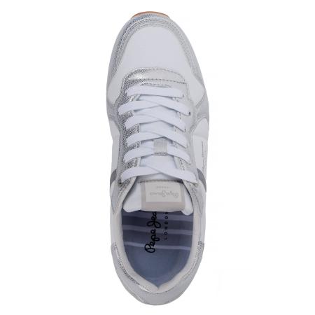 Женские кроссовки Pepe Jeans London VERONA W MIX PLS30983, серебряные Женские кроссовки Pepe Jeans London VERONA W MIX PLS30983, серебряные