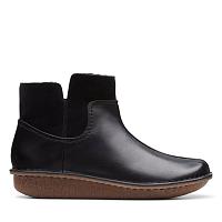 Funny Mid 26144321 - Женские полусапоги Clarks, черные Funny Mid 26144321 - Женские полусапоги Clarks, черные