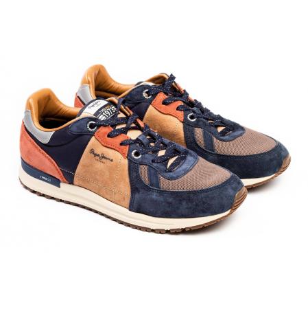 Мужские кроссовки Pepe Jeans London TINKER PRO 19 WOODLAND PMS30594, синие