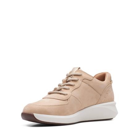 Женские кроссовки Clarks Un Rio Sprint 26164325, бежевые