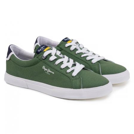Мужские кеды Pepe Jeans London KENTON BASIC MAN PMS30604, хаки