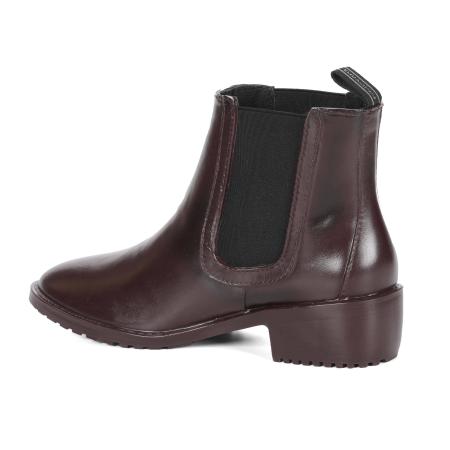 Женские челси EMU Australia Ellin Rainboot W12004, бордовые