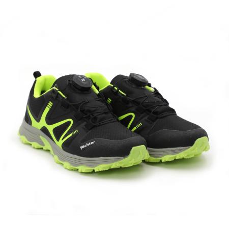 Детские кроссовки Richter low shoes 7813-5192-9901, черные Детские кроссовки Richter low shoes 7813-5192-9901, черные