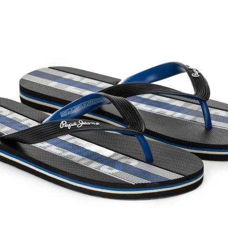 Мужские вьетнамки Pepe Jeans London HAWI MARK PMS70088, черные