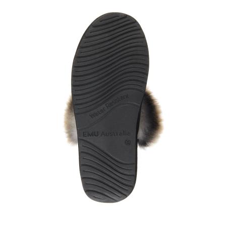 Женские полусапоги из овчины (угги) EMU Australia Stinger Mini Lava W12308, черные Женские полусапоги из овчины (угги) EMU Australia Stinger Mini Lava W12308, черные