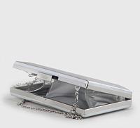 NATALI 4101118 - Женская сумка клатч Buffalo bags, серебряная NATALI 4101118 - Женская сумка клатч Buffalo bags, серебряная