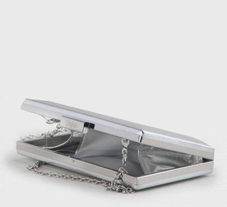 Женская сумка клатч Buffalo bags NATALI 4101118, серебряная
