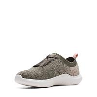 Nova Glint 26166259 - Женские кроссовки Clarks, оливковые Nova Glint 26166259 - Женские кроссовки Clarks, оливковые