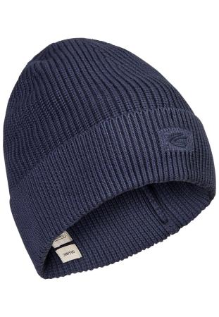 Мужская шапка Camel Active Small Beanie 406470-2M47, синяя