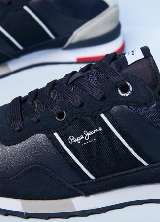 Мужские кроссовки Pepe Jeans London CROSS 4 COURT PMS30757, синие