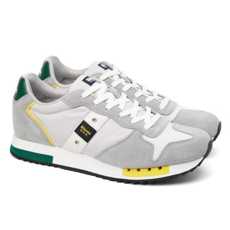 Мужские кроссовки Blauer QUEENS S4QUEENS01-MES, белые