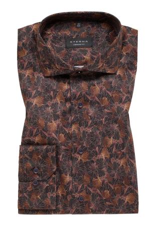 Мужская рубашка ETERNA 4077-58-E17V, коричневая