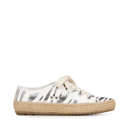 Детские кеды EMU Australia Agonis Zebra Teens T12573, белые