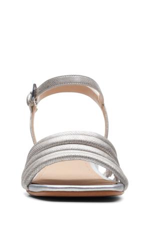 Женские босоножки Clarks Clarks Seren25 Part 26170821, серебряные