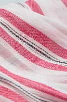 STRIPED COTTON LINEN SCARF 4920131 - STRIPED COTTON LINEN SCARF 4920131