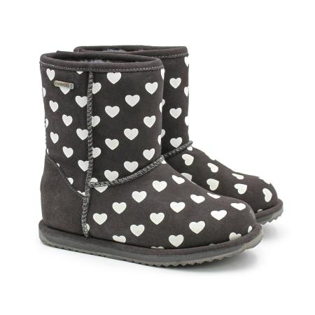 Детские сапоги EMU Australia Brumby Heart K11829, серые