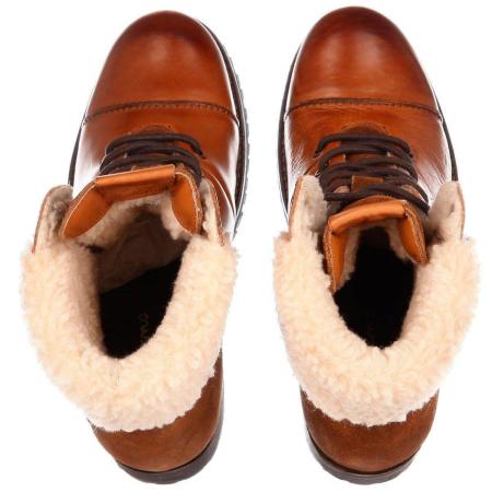 Женские высокие ботинки Pepe Jeans London MELTING WARM PLS50329, коньячные