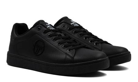 Мужские кеды Sergio Tacchini Cupsole Basic STM124001, черные Мужские кеды Sergio Tacchini Cupsole Basic STM124001, черные