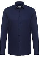 РУБАШКА 1015-19-F171 - Мужская рубашка ETERNA, синяя