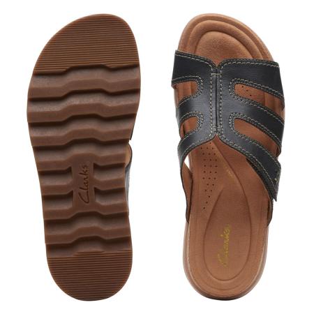 Женские сланцы Clarks Clarks Yacht Coral 26171761, черные