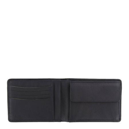 Мужской кошелек Braun Buffel CARDIFF Coin Wallet 4+3 CS 89132, черный