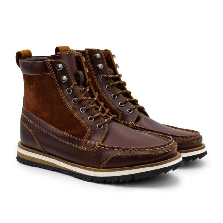 Мужские высокие топсайдеры Clarks Durston Hi 26162306, коричневые